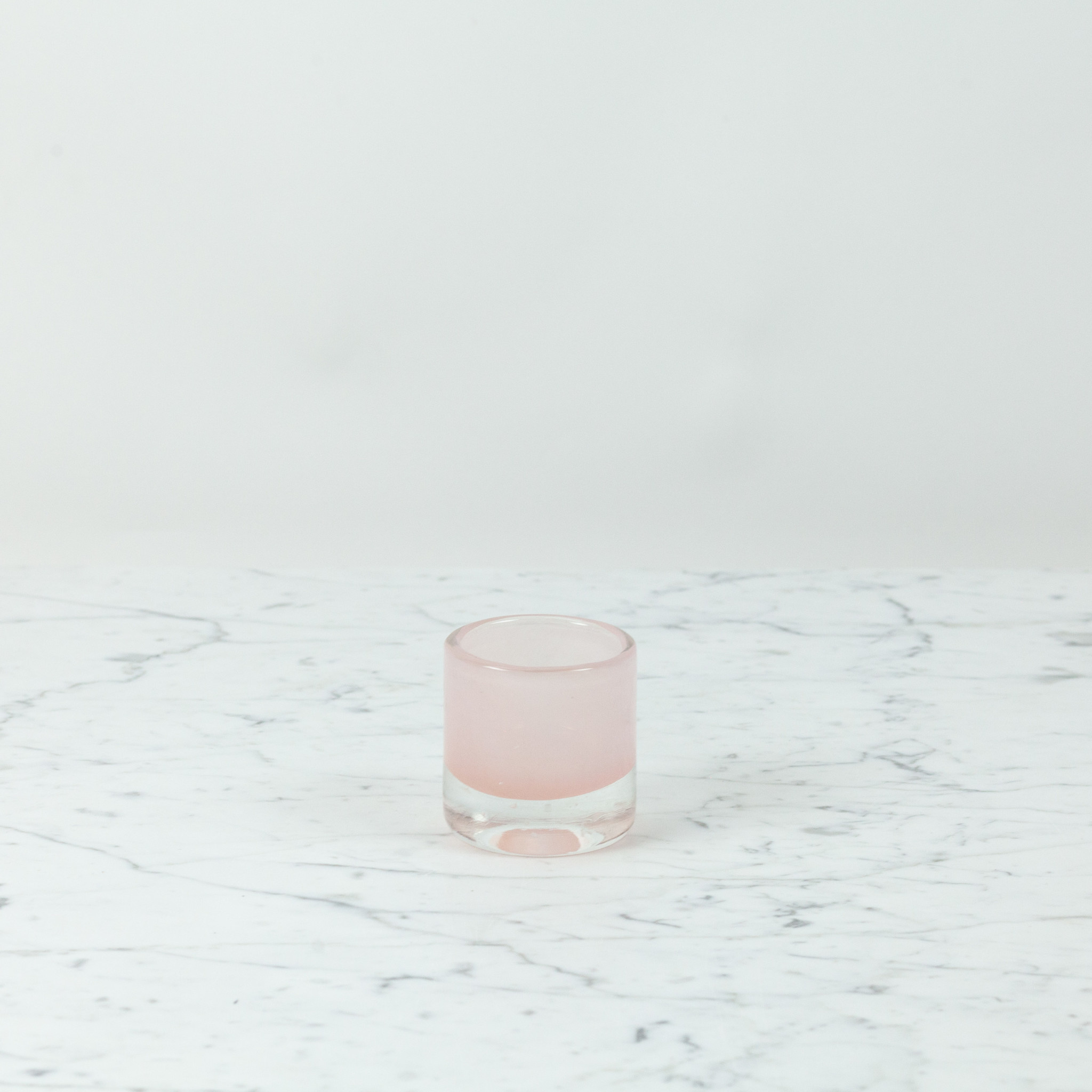 Henry Dean Henry Dean Mary Votive Holder - Cloudy Peach Pink - 2.5in