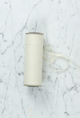 The Foundry Home Goods Foundry's Signature Ivory Cotton Ribbon 1/4" Wide- Sold Per Yard