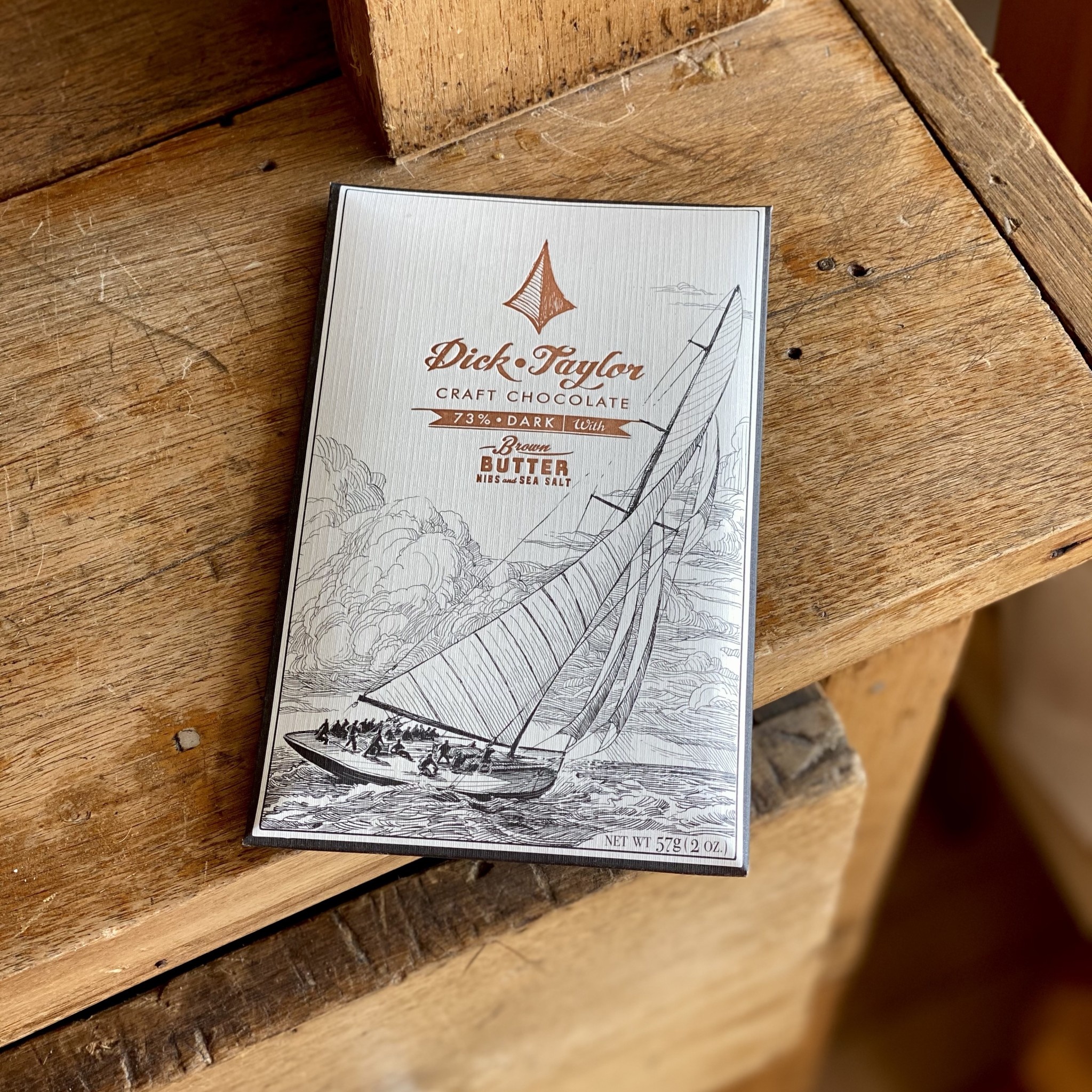 Dick Taylor Chocolate Dick Taylor Chocolate - Brown Butter w Tasty Nibs + Sea Salt