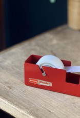 Small Desktop Tape Dispenser - Red