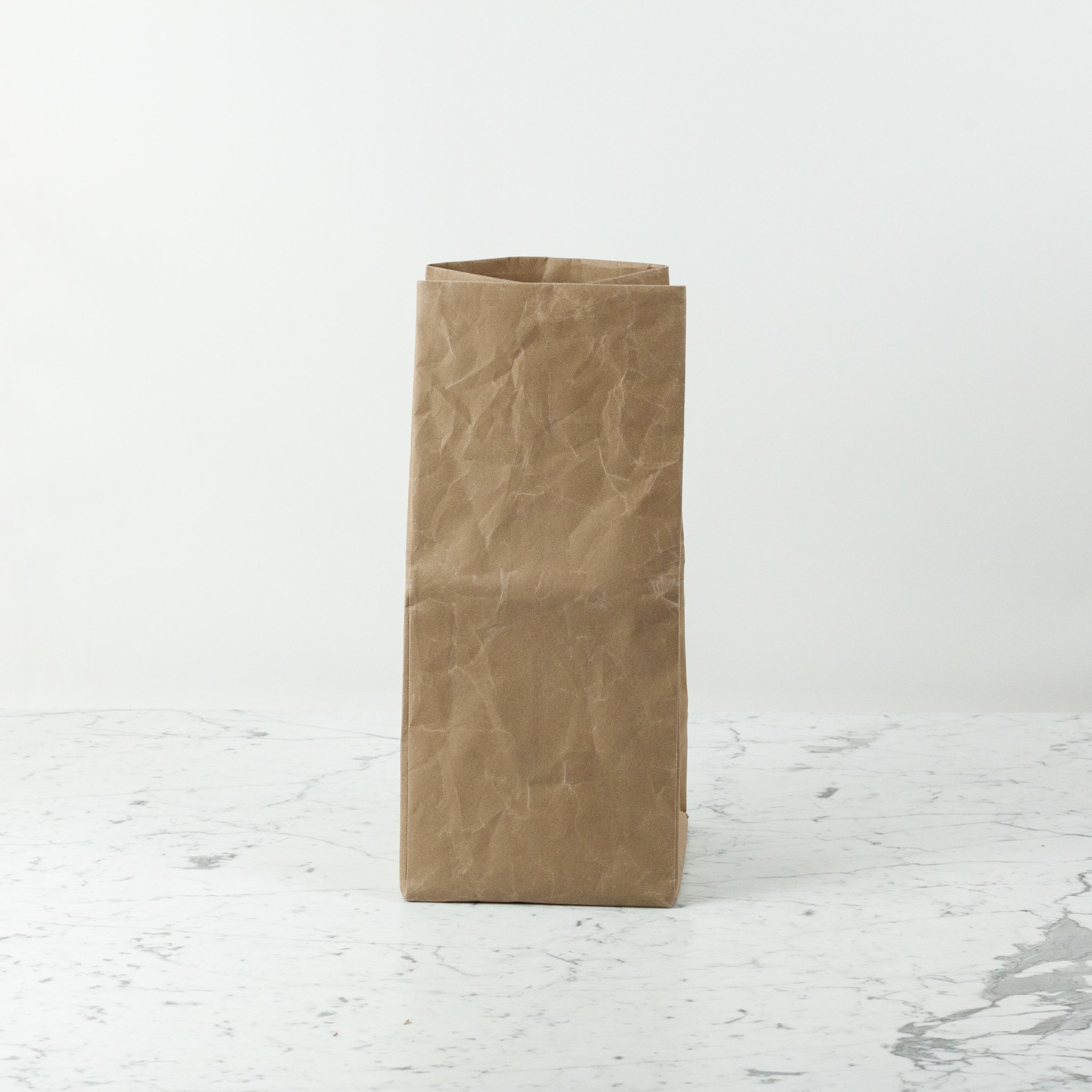 Japanese Stitched Brown Paper Bag - Medium - 9 x 9 x 20"