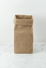 Japanese Stitched Brown Paper Bag - Medium - 9 x 9 x 20"