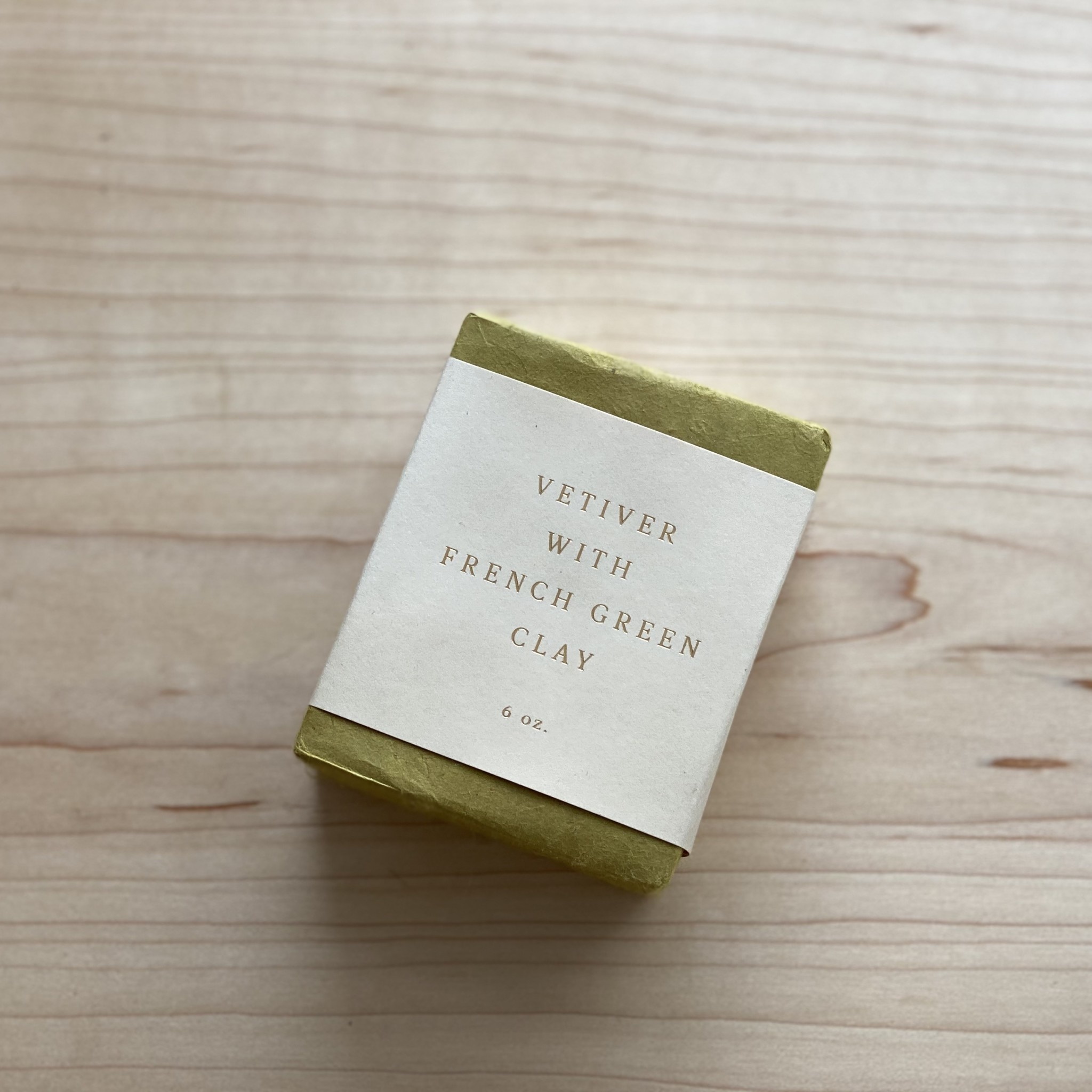 Saipua Handmade Saipua Soap - Vetiver with French Clay