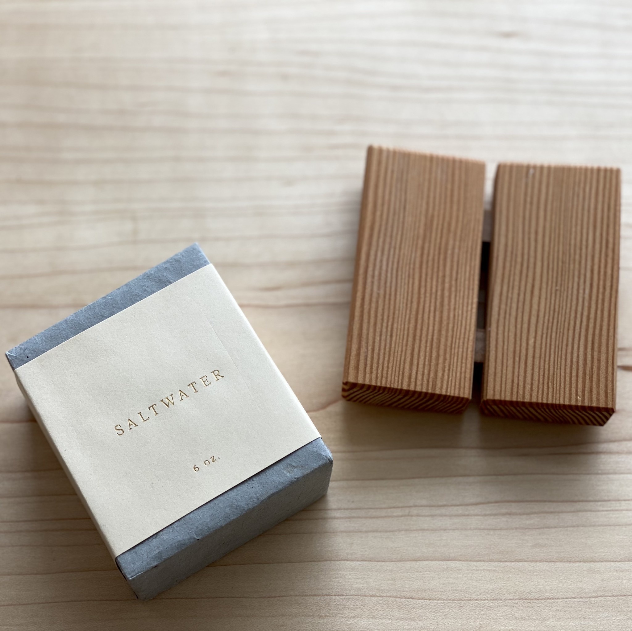 Red Pine Soap Dish - Short