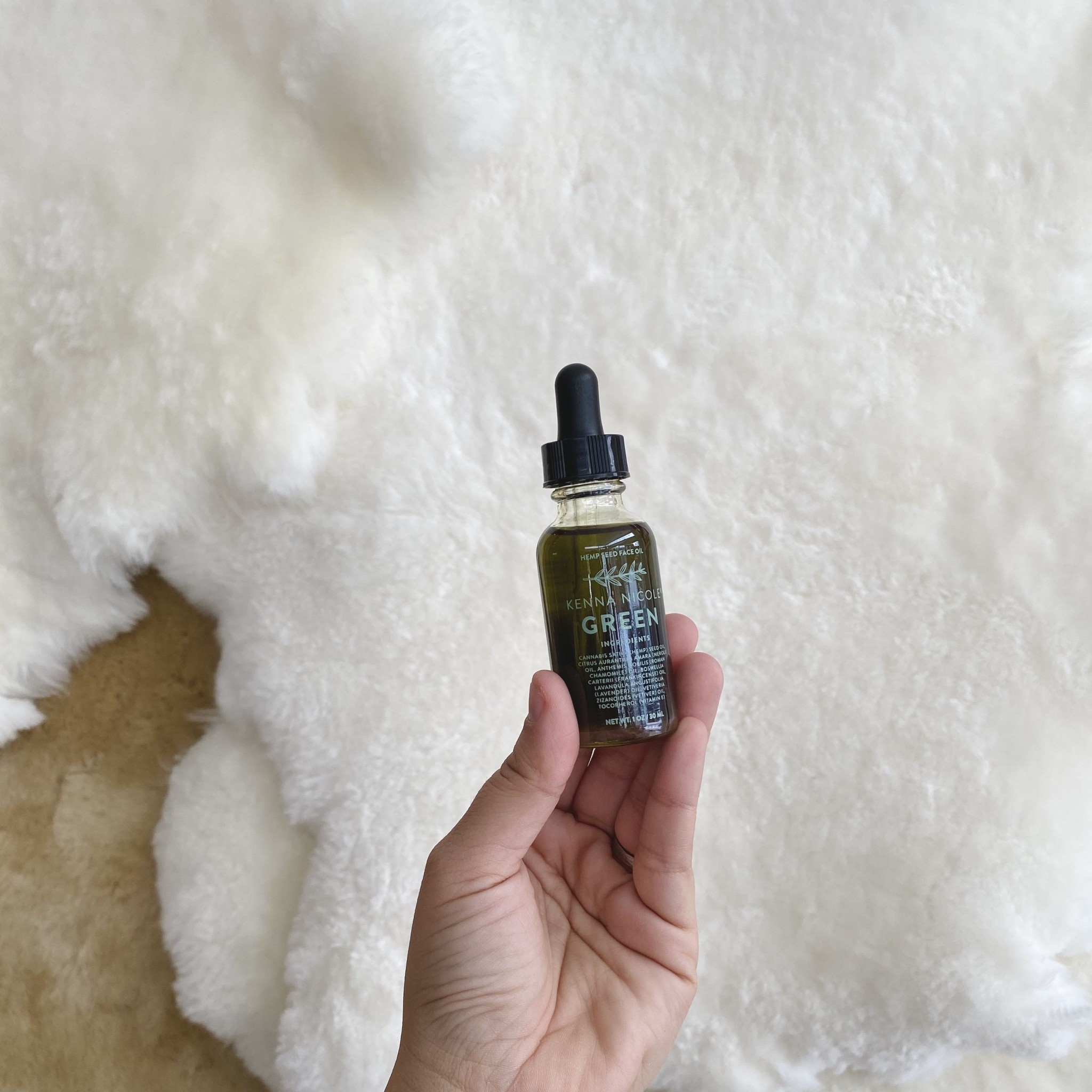 Kenna Nicole Kenna Nicole Green Hemp Face + Body Oil