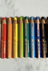 Stabilo Woody 3 in 1 Pencil - Cyan Blue