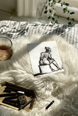 Natural White Rustic Sheepskin