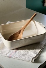 Kenyan Olivewood Deep Bowl Chunky Cooking Spoon - 11"