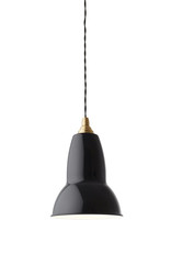 Anglepoise PREORDER Original 1227  Pendant Lamp - Jet Black with Brass