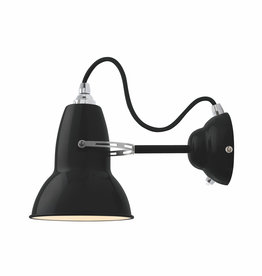Anglepoise PREORDER Original 1227 Wall Light Sconce - Jet Black with Chrome