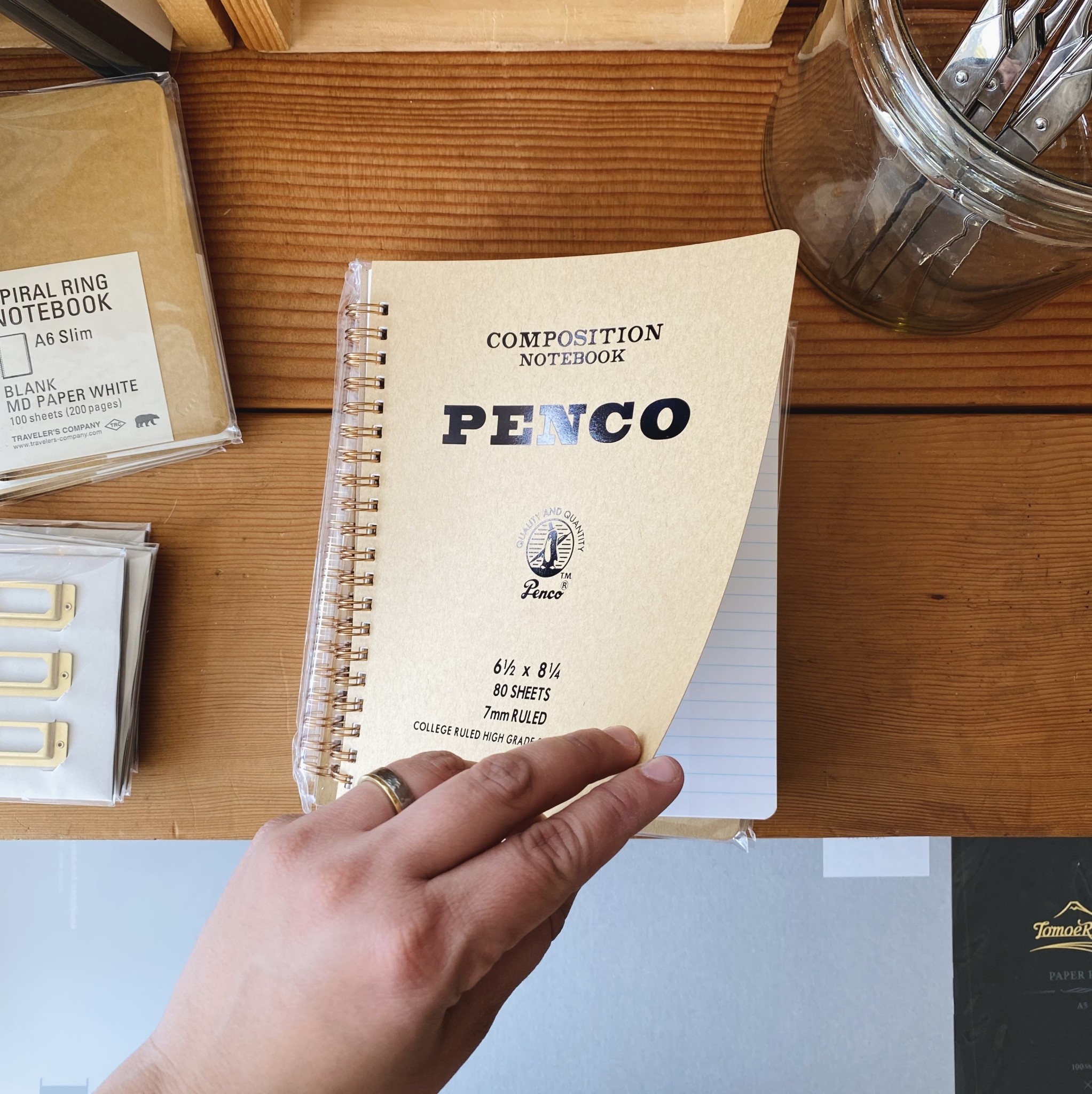 Penco Penco Spiral Notebook - 6.5 x 8.25"