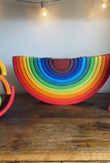 Grimm's Toys Grimm's Rainbow - Extra Large - 12 Piece Set - 14"