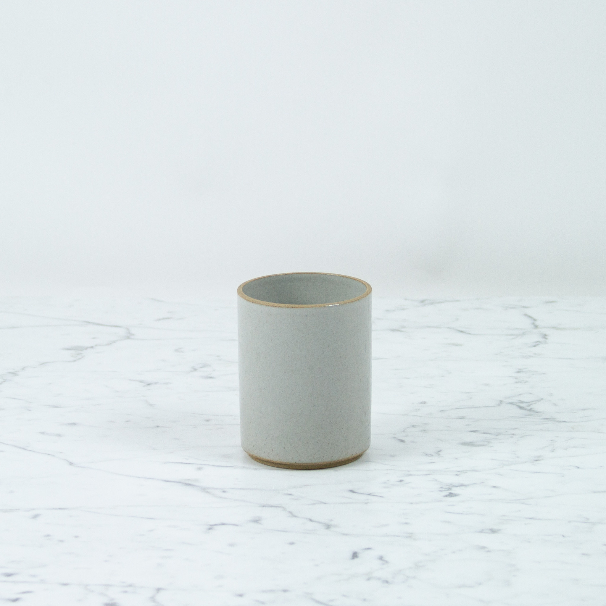 Hasami Hasami Porcelain Straight Tumbler - Grey - 3.3/8" x 4.1/8" HPM038