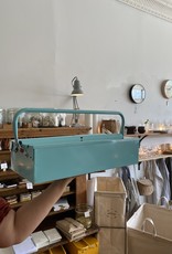 Italian Single Layer Steel Tool Box - Mint Green