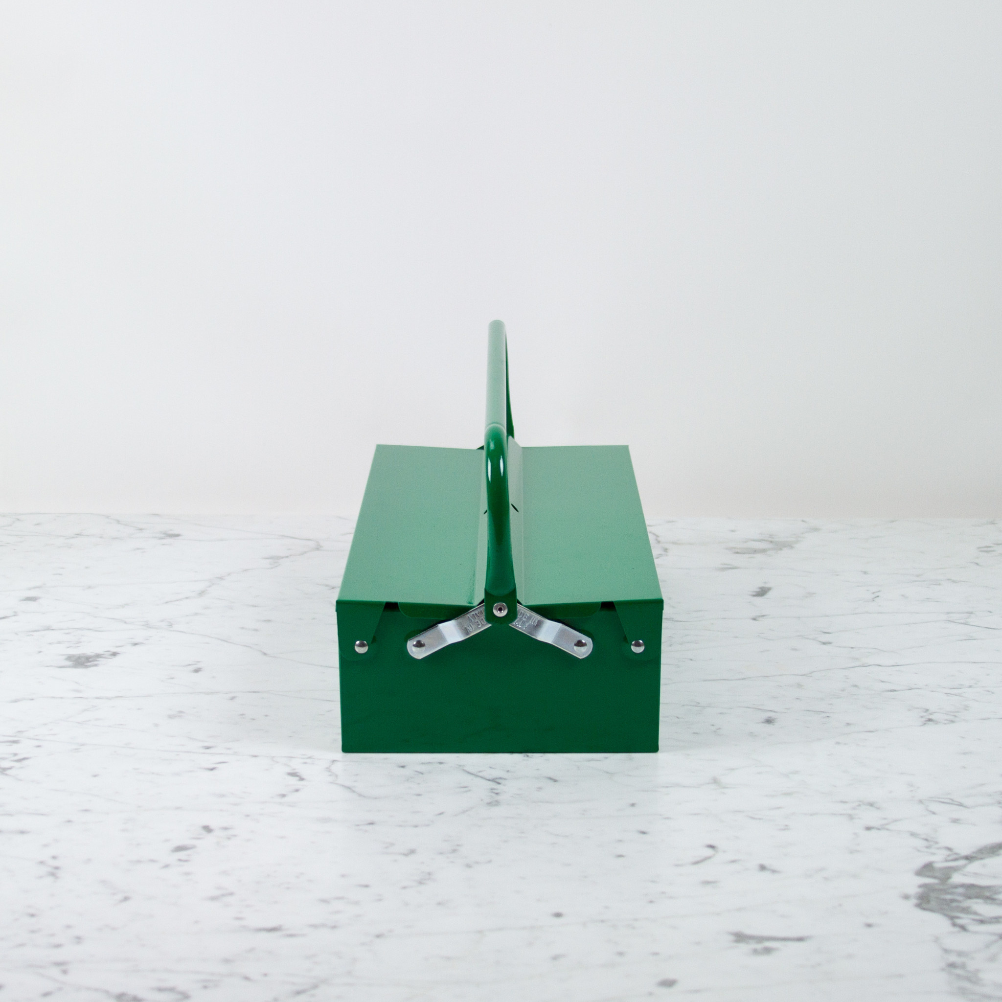 Italian Single Layer Steel Tool Box - Bright Green