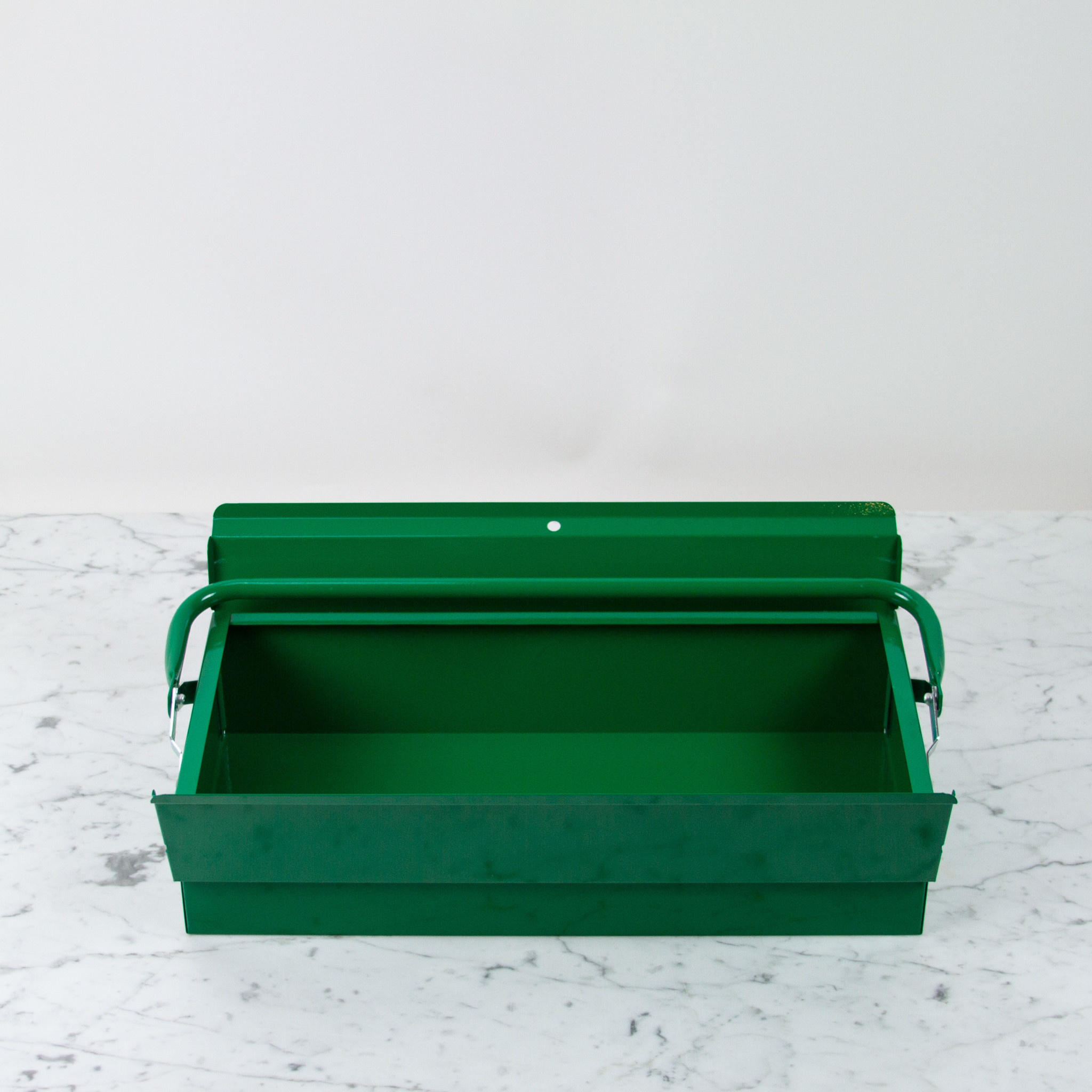 Italian Single Layer Steel Tool Box - Bright Green