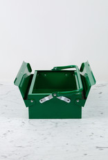 Italian Single Layer Steel Tool Box - Bright Green