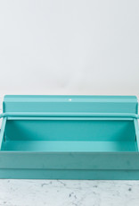 Italian Single Layer Steel Tool Box - Mint Green