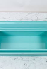 Italian Single Layer Steel Tool Box - Mint Green