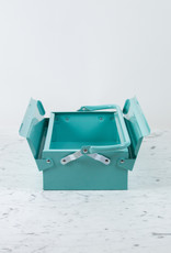 Italian Single Layer Steel Tool Box - Mint Green