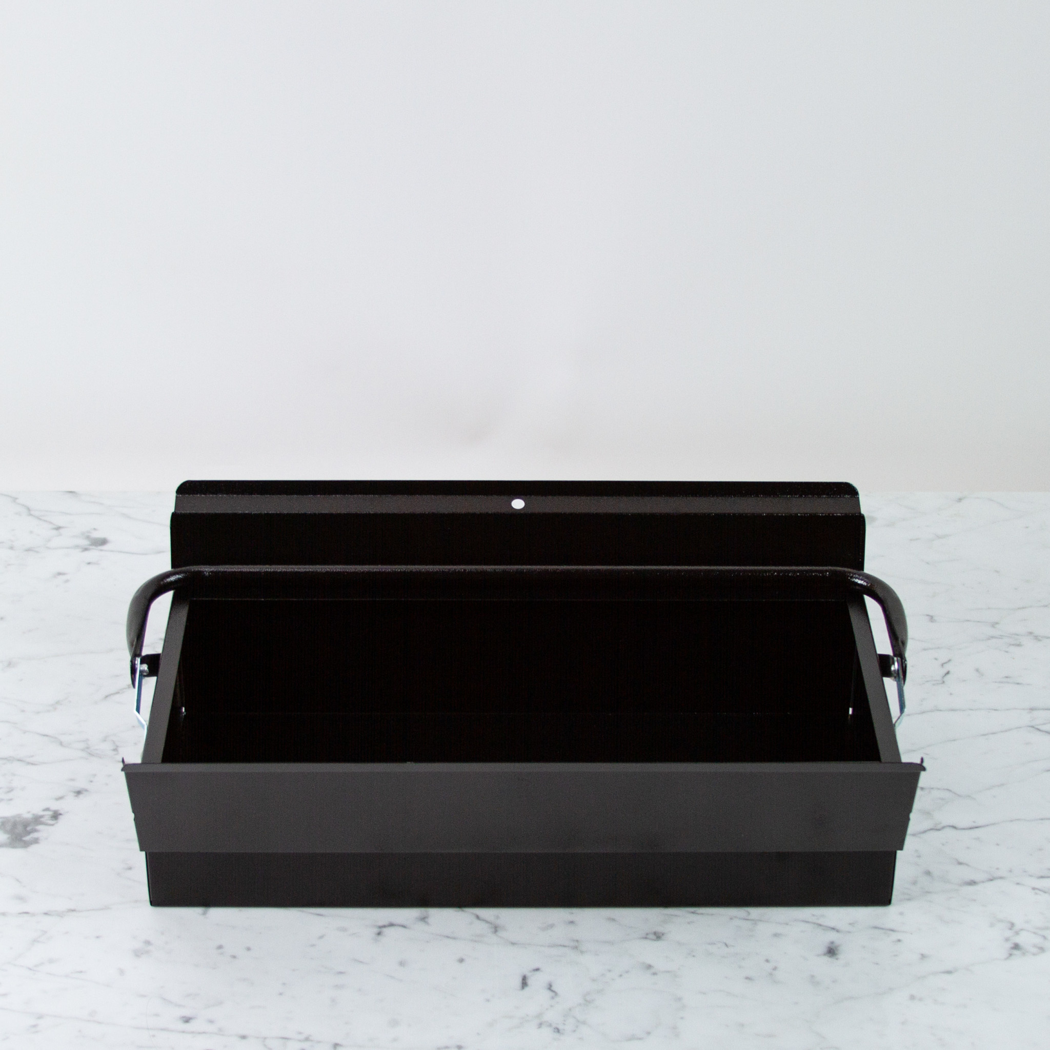Metal Plus Italy Italian Single Layer Steel Tool Box - Black