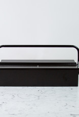Italian Single Layer Steel Tool Box - Black