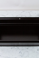 Italian Single Layer Steel Tool Box - Black