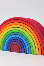 Grimm's Toys Grimm's Rainbow - Extra Large - 12 Piece Set - 14"