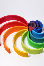 Grimm's Toys Grimm's Rainbow - Extra Large - 12 Piece Set - 14"