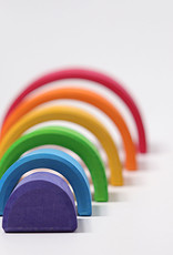 Grimm's Toys Grimm's Rainbow Large 6 Piece Set 6.5in