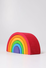Grimm's Toys Grimm's Rainbow Large 6 Piece Set 6.5in