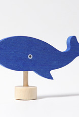 Grimm's Toys Celebration Blue Whale