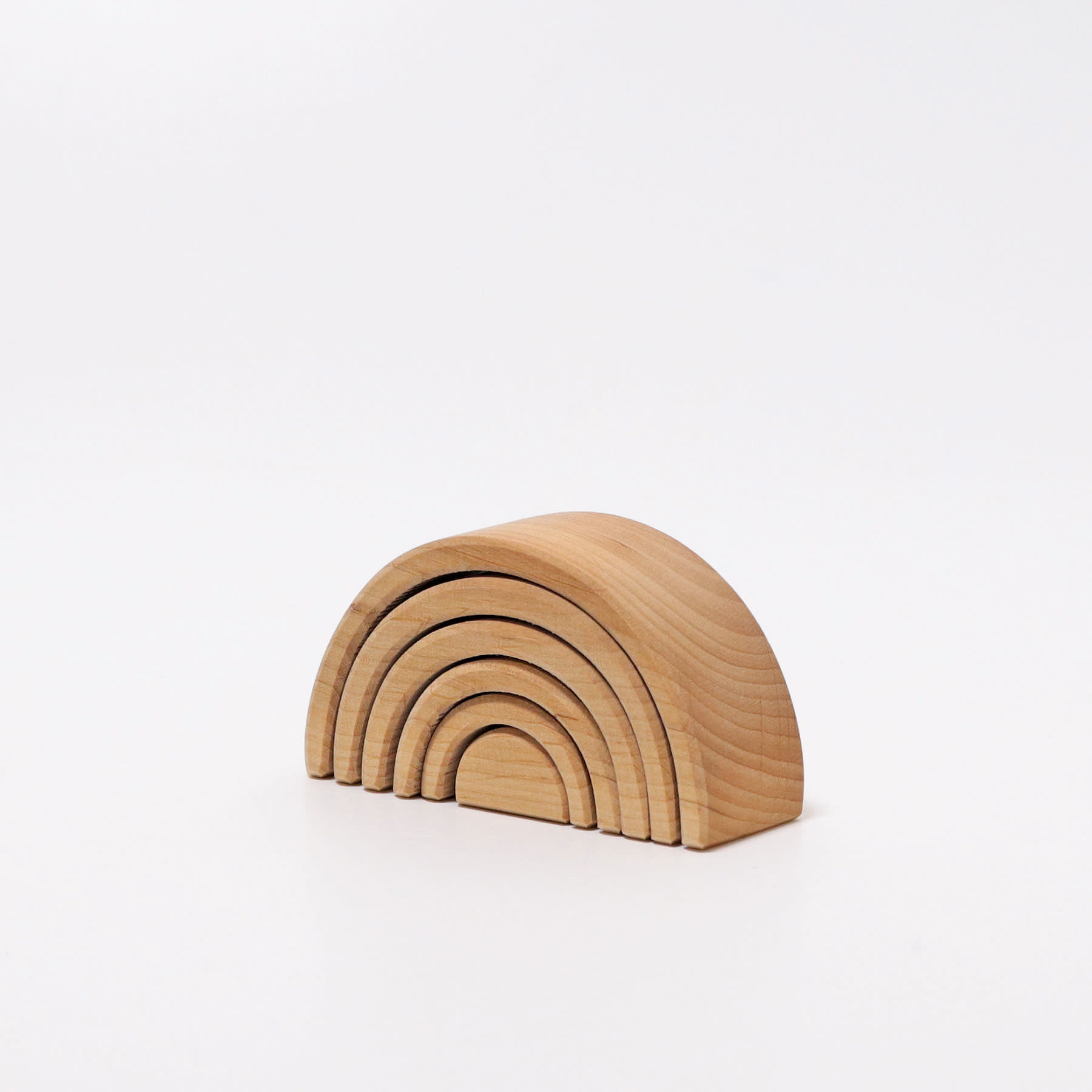 Grimm's Toys Grimm's Wooden Tunnel - Natural - Small - 4"