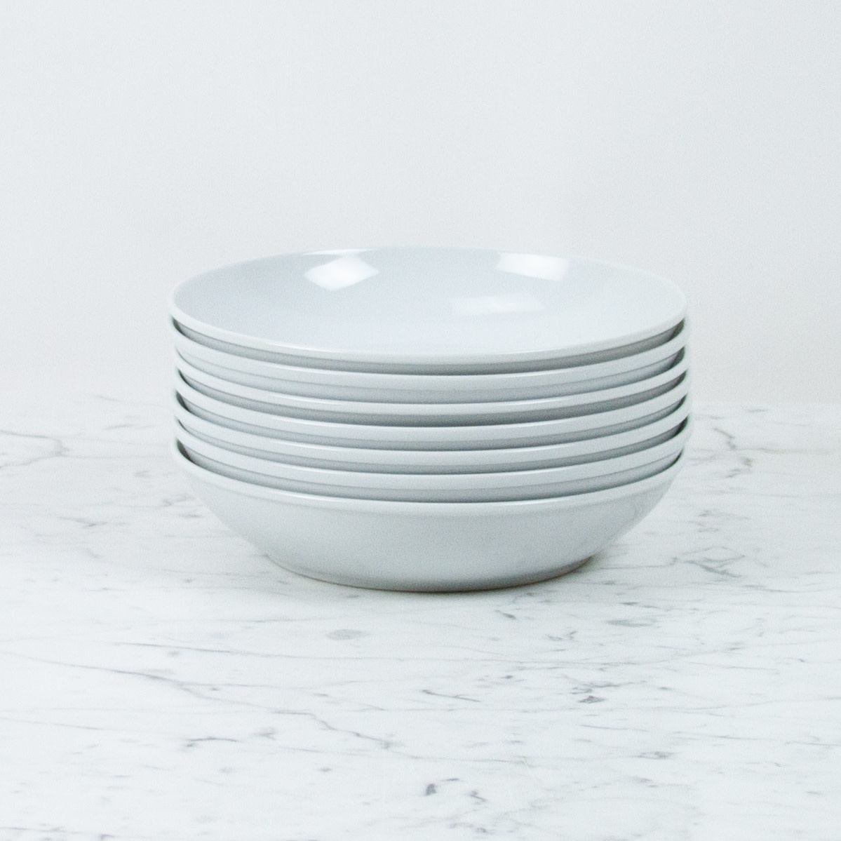 Common Everyday White Porcelain Bowl - 8.5"