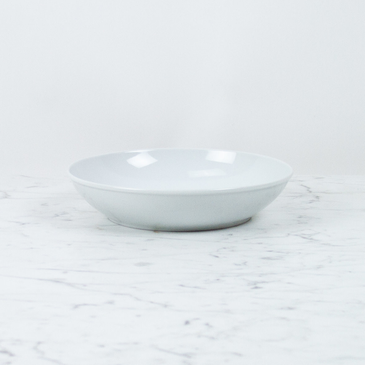 Common Everyday White Porcelain Bowl - 8.5"