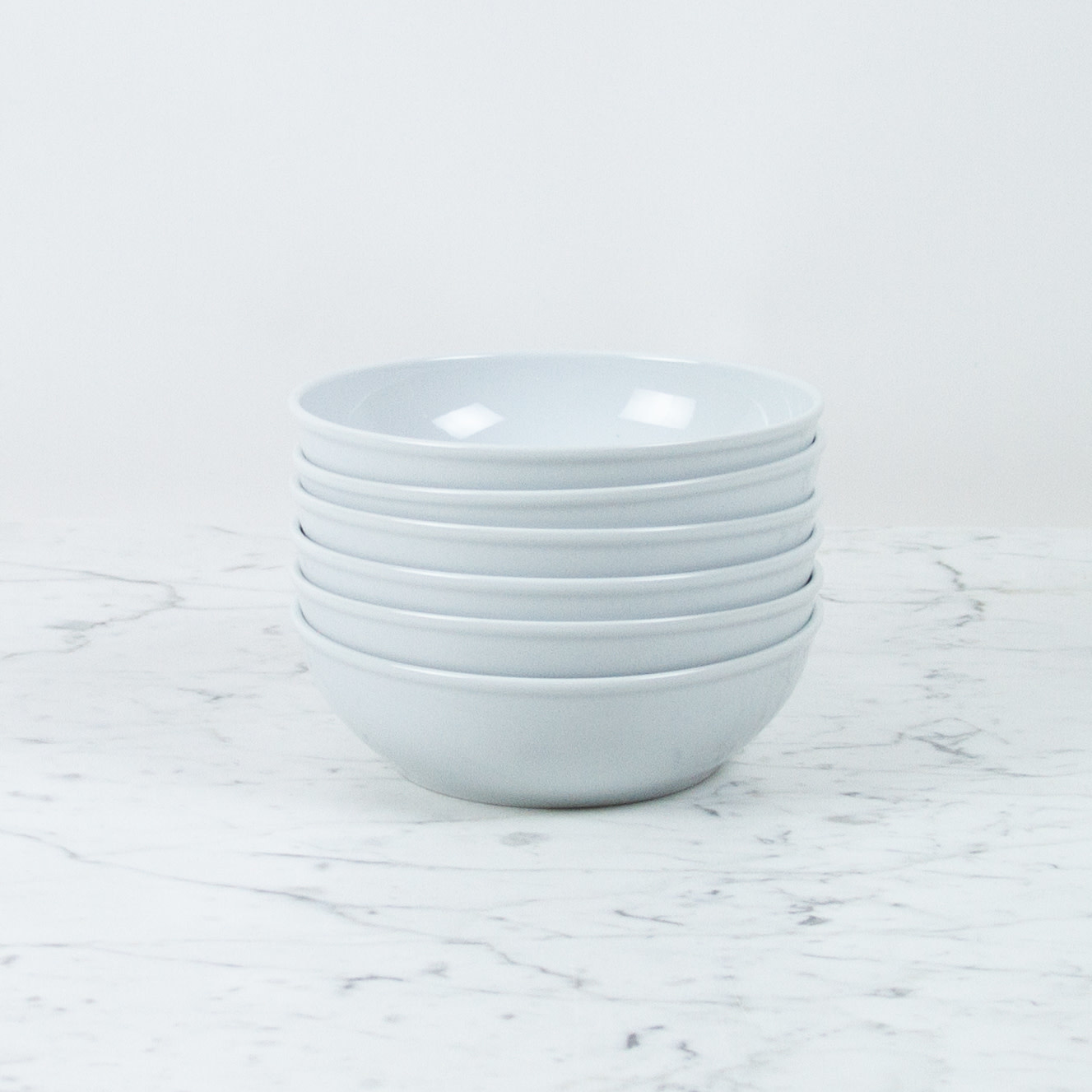 Common Everyday White Porcelain Bowl - 7.25"