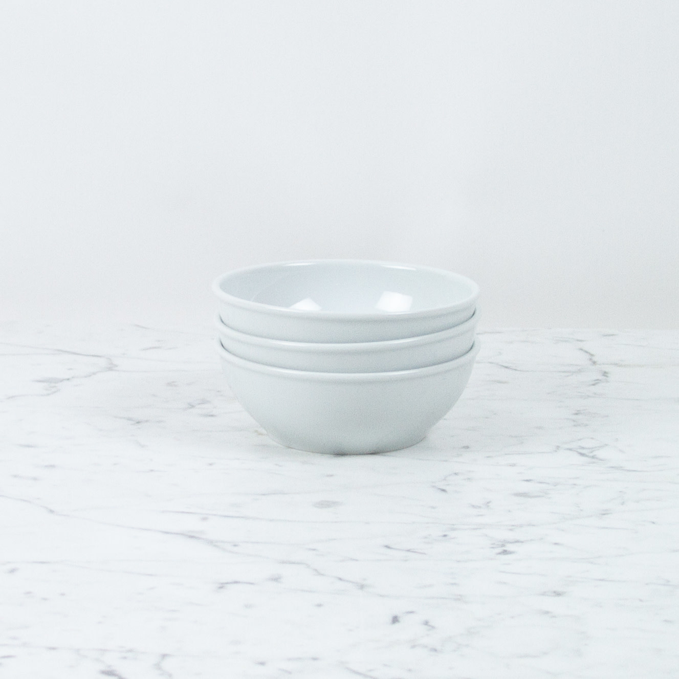 Common Everyday White Porcelain Bowl - 6"