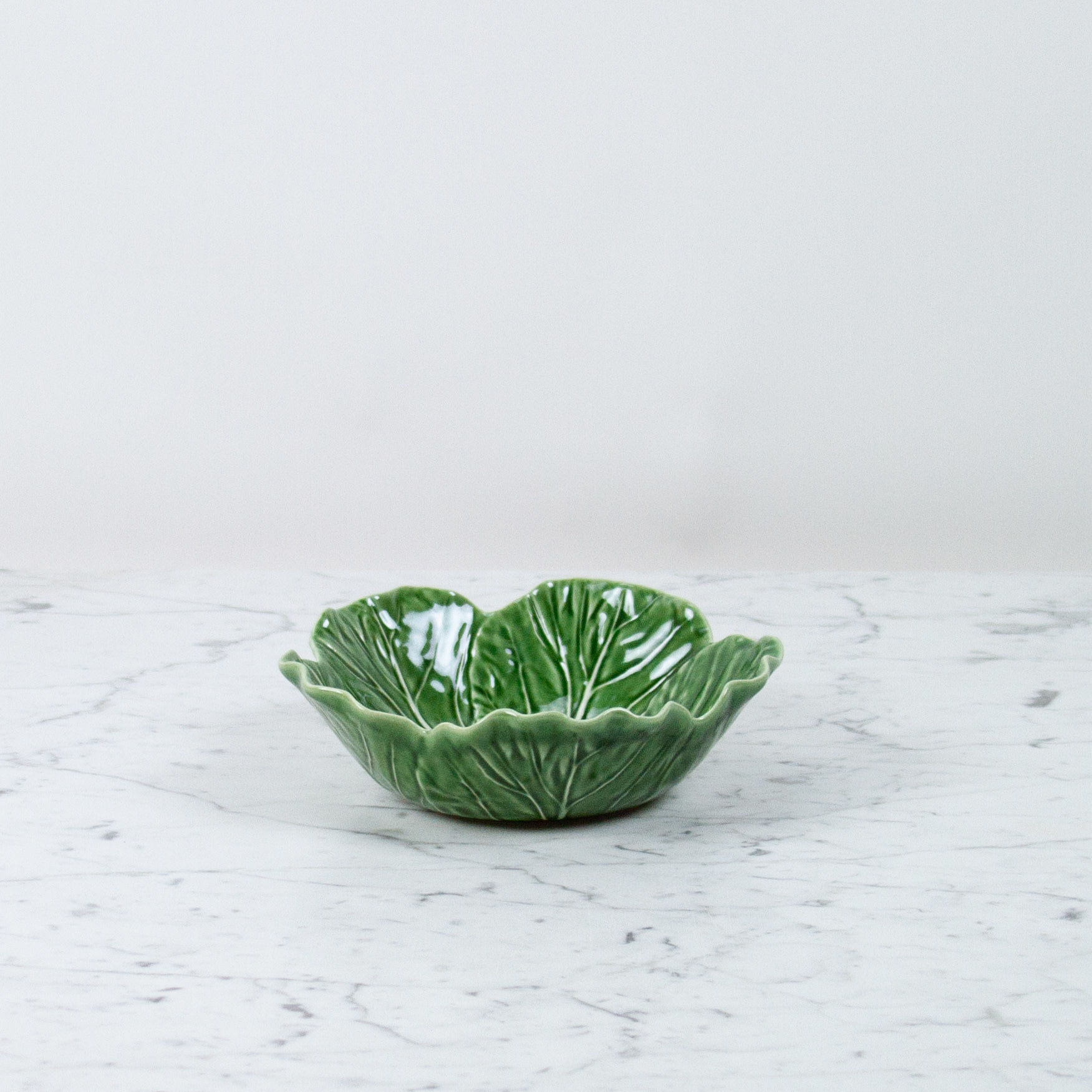 Bordallo Pinheiro Bordallo Pinheiro Nesting Cabbage Bowl - Green - 8"