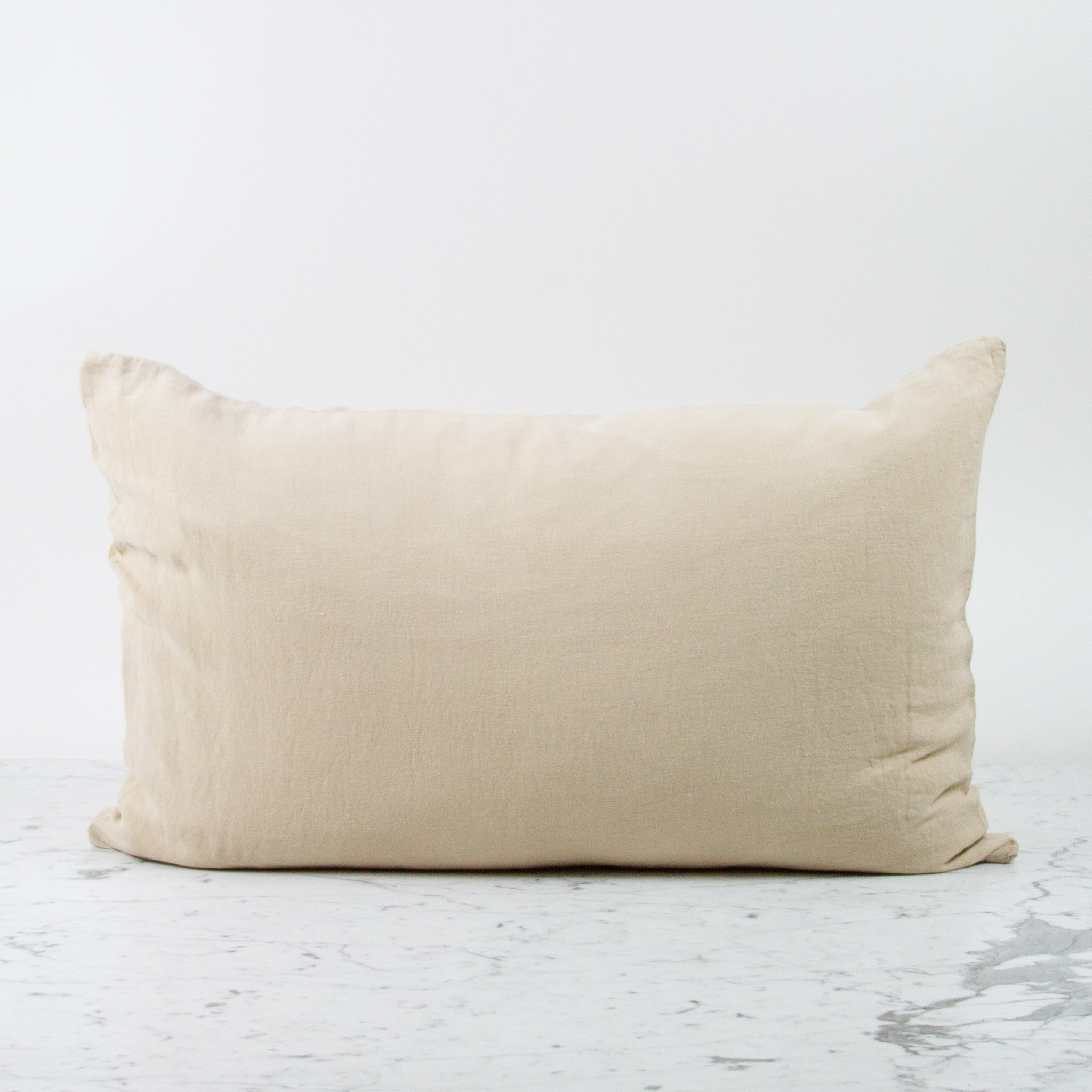 Couleur Chanvre Hemp Pillowcase - Standard or Queen - 20 x 28" - Clay