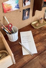 Simple Danish To Do Notepad - Slim 3.75x8"