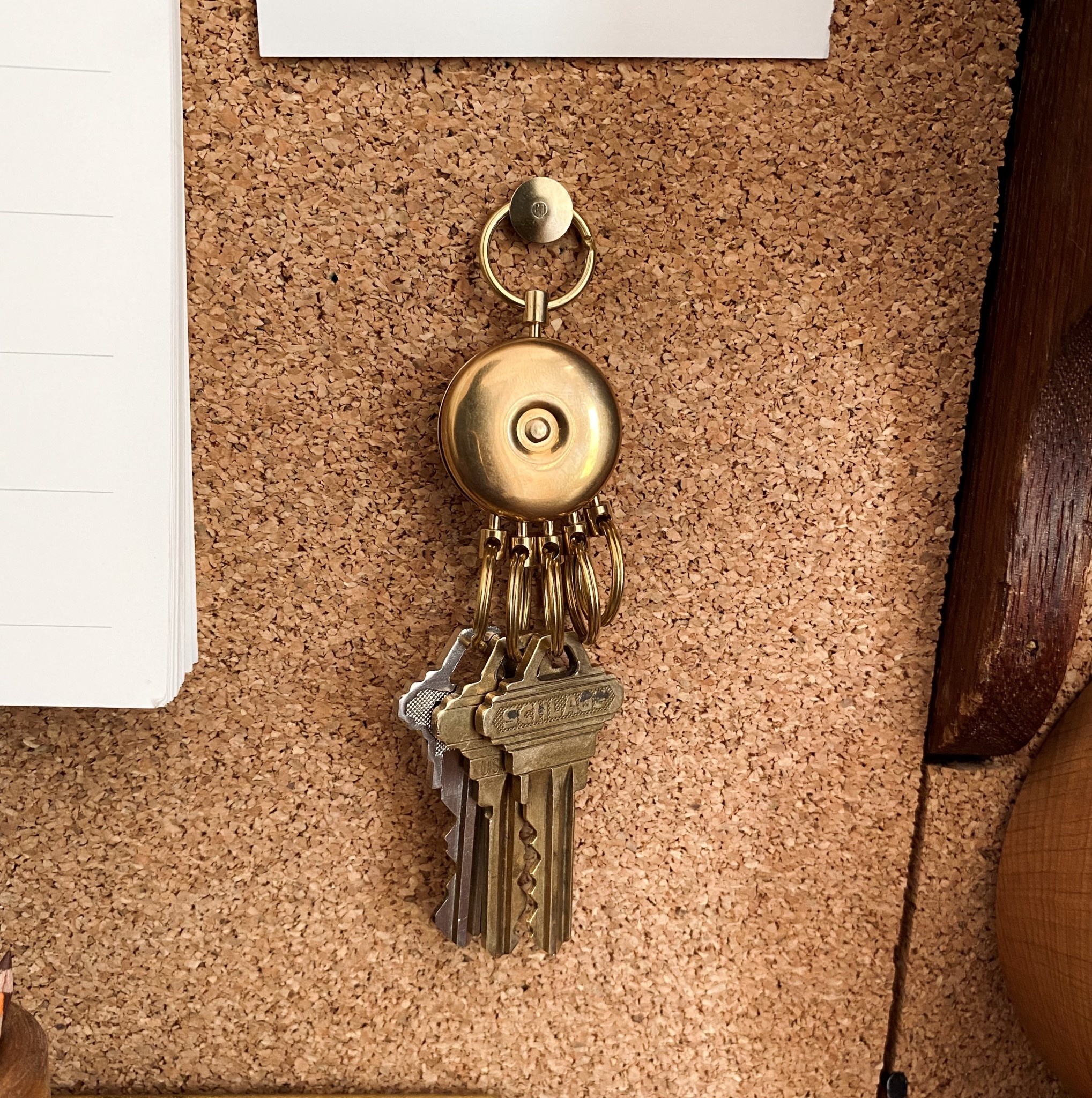 A&F Brass Octopus Key Holder