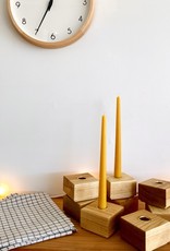 Mara Metz Wood Cube Candle Holder