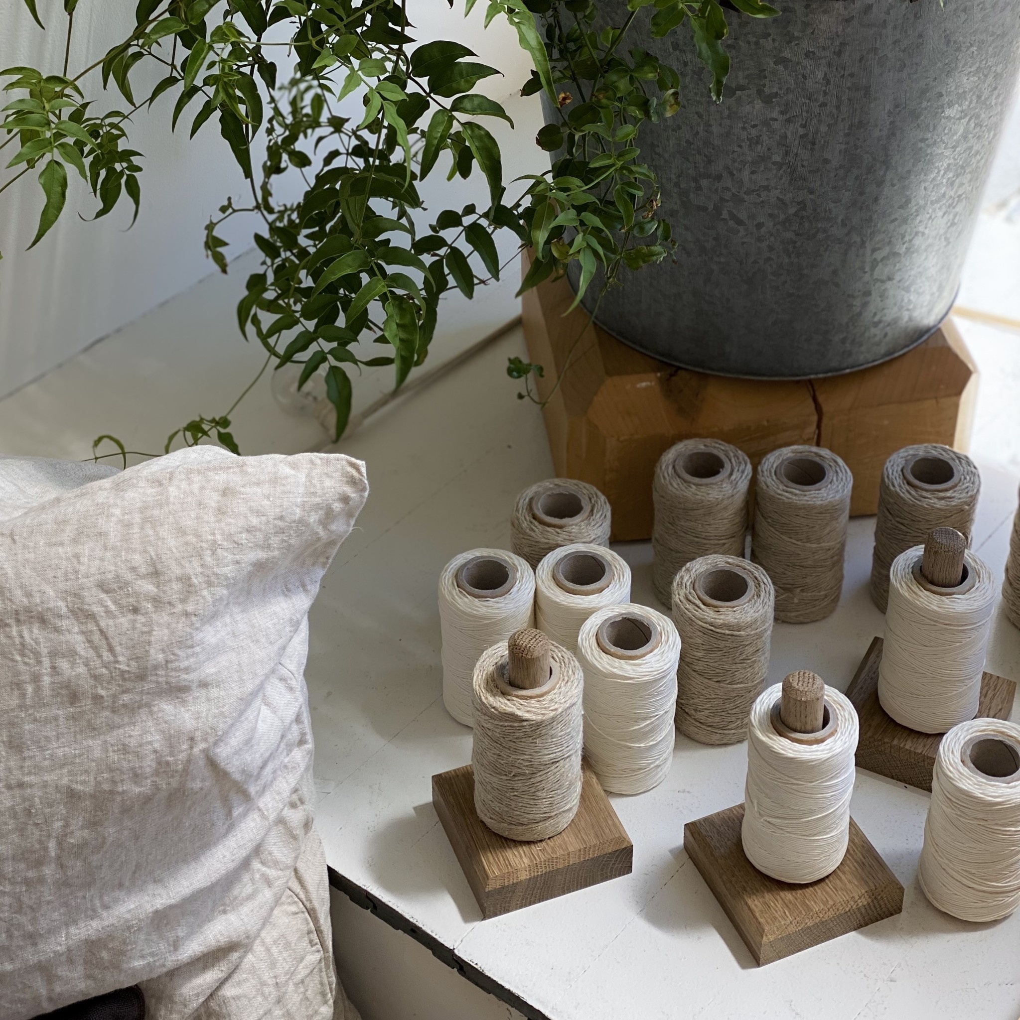 Natural Flax Twine String - 250 ft