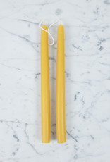 Pair of Beeswax Tapers - 10"