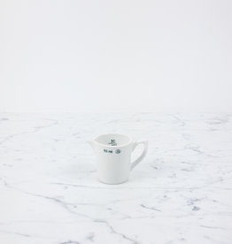 Jizerska Laboratory Porcelanka Laboratory Porcelain Heavy Handled Pitcher - 50 ml