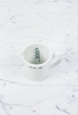 Jizerska Laboratory Porcelanka Laboratory Porcelain Heavy Handled Pitcher - 50 ml