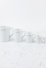 Jizerska Laboratory Porcelanka Laboratory Porcelain Heavy Handled Pitcher 1000ml