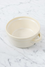 Japanese Ceramic Gratin Baking Dish - White - Small - 5"
