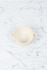 Japanese Ceramic Gratin Baking Dish - White - Small - 5"