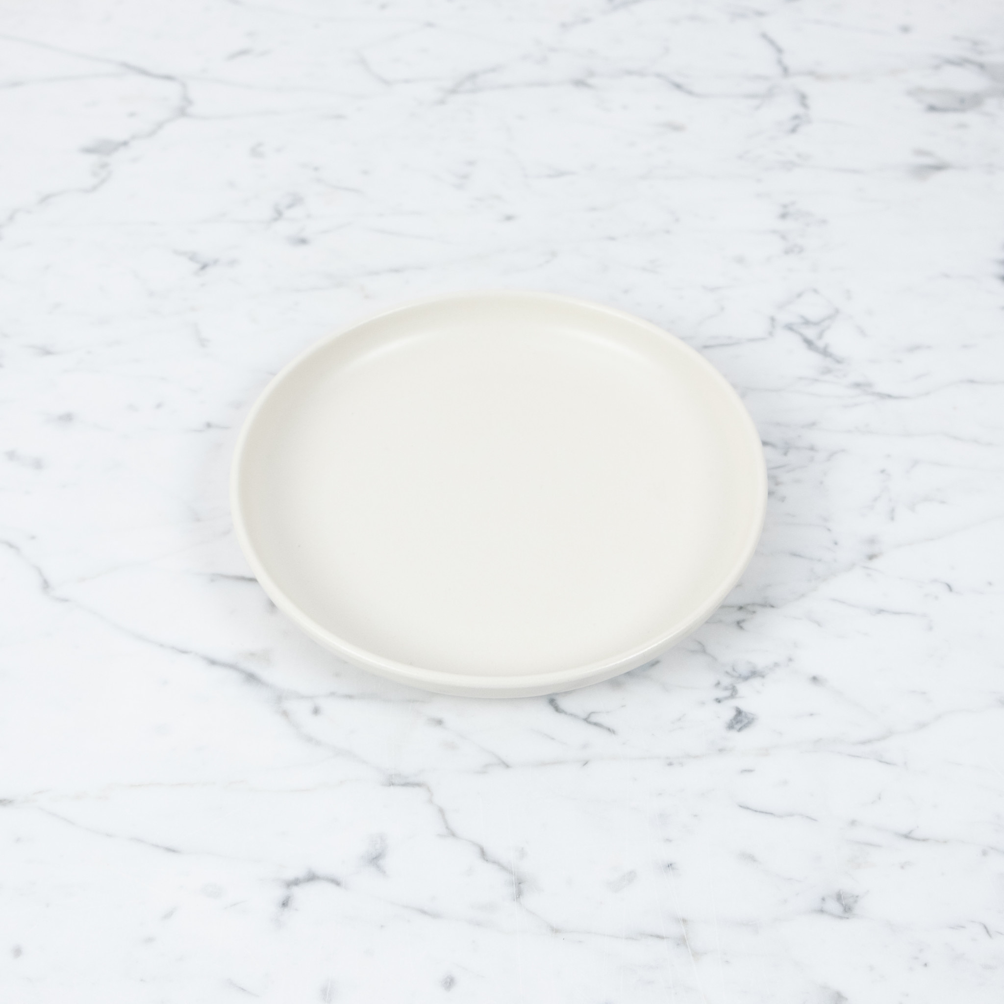 Japanese Palourde Salad Plate - White - 7.5"